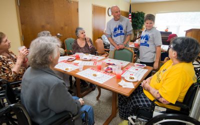 In-Person visits are back for Adopt a Grandparent Day